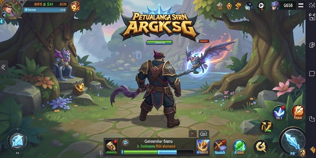 Tampilan screenshot G668 yang menunjukkan pertarungan epik dalam ARPG.