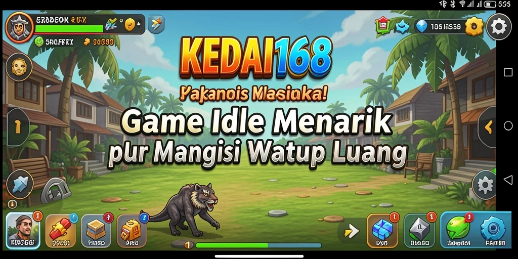Tampilan gameplay KEDAI168 yang menarik dan interaktif.