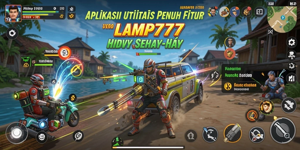 Tampilan antarmuka aplikasi LAMPU777 yang memudahkan pengguna.