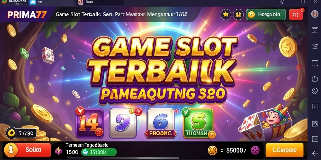 Tampilan gameplay Slot yang memukau dan interaktif di PRIMA77.