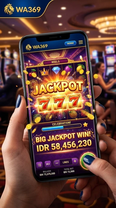 Screenshot aplikasi wa369 menunjukkan berbagai kategori aplikasi yang tersedia.